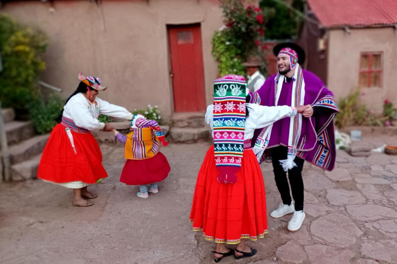 Hospedaje Rural La Florida En Llachon, Titicaca Puno Exterior foto